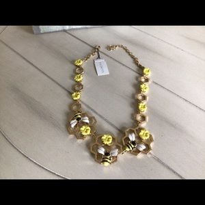 SOLD Talbots Bee And Flower Necklace SOLD